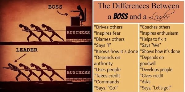 boss or leader