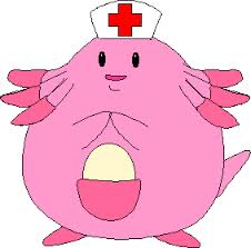 nurse chansey plush