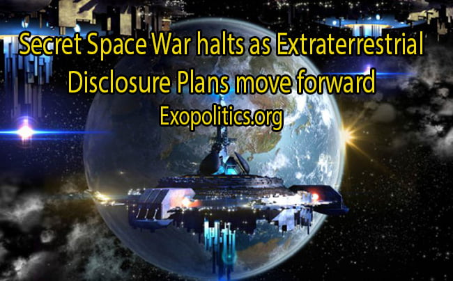 Space Wars halt with disclosure
