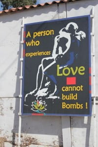 love can not build bombs