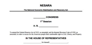 NESARA The National Economic Stabilization and Recovery Act