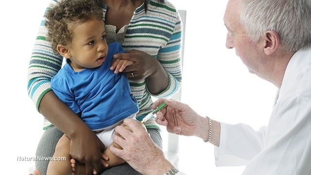 African-American-Infant-Mother-Doctor-Vaccine