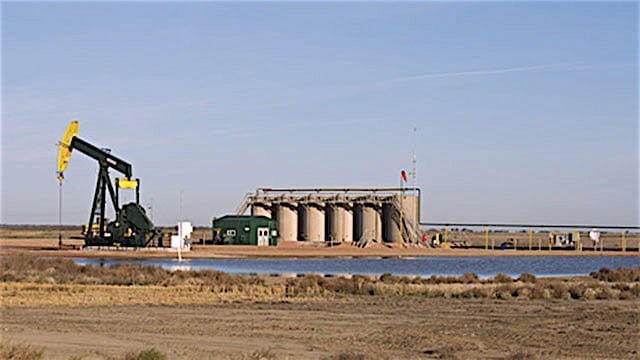 Oil well in Northe Dakota