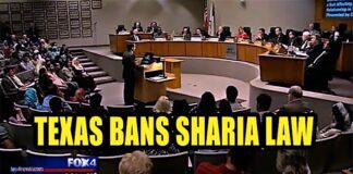 BOOM! Texas BANS Sharia Law and the First Islamic Sharia Court in the USA is NOT Happy!