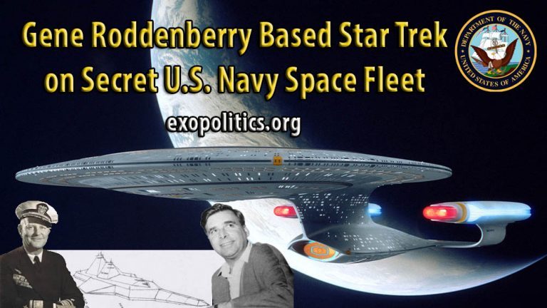 Gene Roddenberry Based Star Trek on Secret US Navy Space Fleet