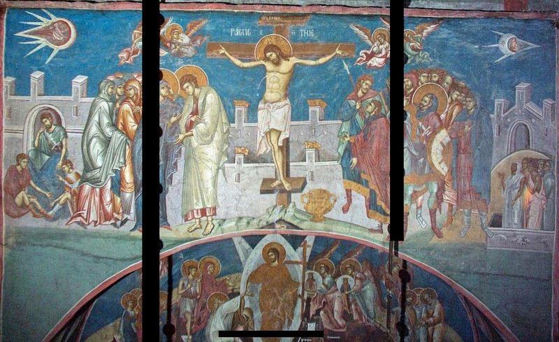 UFO's and Ancient Art - Crucifixion of Christ