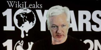 Wikileaks Videolink from the 10th Anniversary Gathering in Berlin