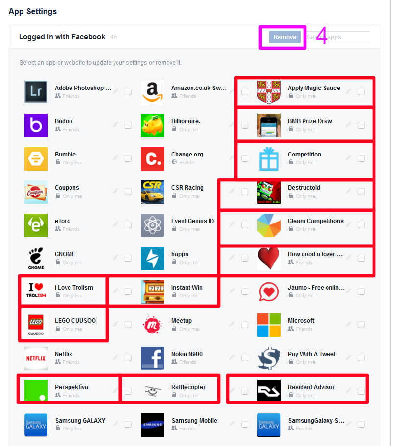 How To Remove Facebook App's Snooping Pic 3