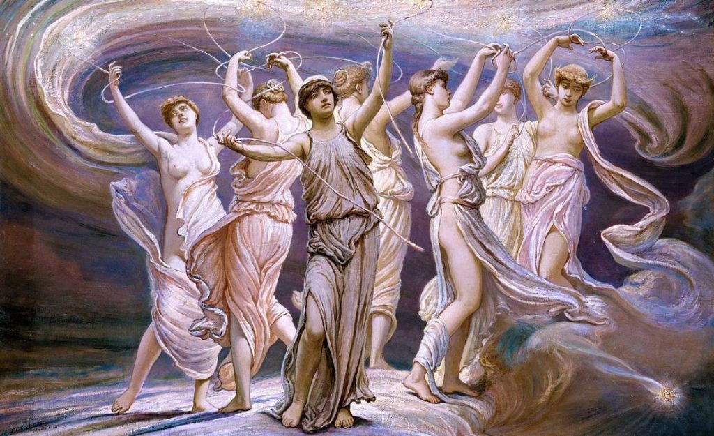 Painting: "The Pleiades" (1885)