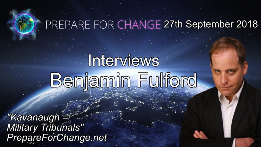 Prepare For Change Benjamin Fulford Interview Graphic