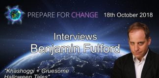 Graphic for the 18th October 2018 Interview with Benjamin Fulford