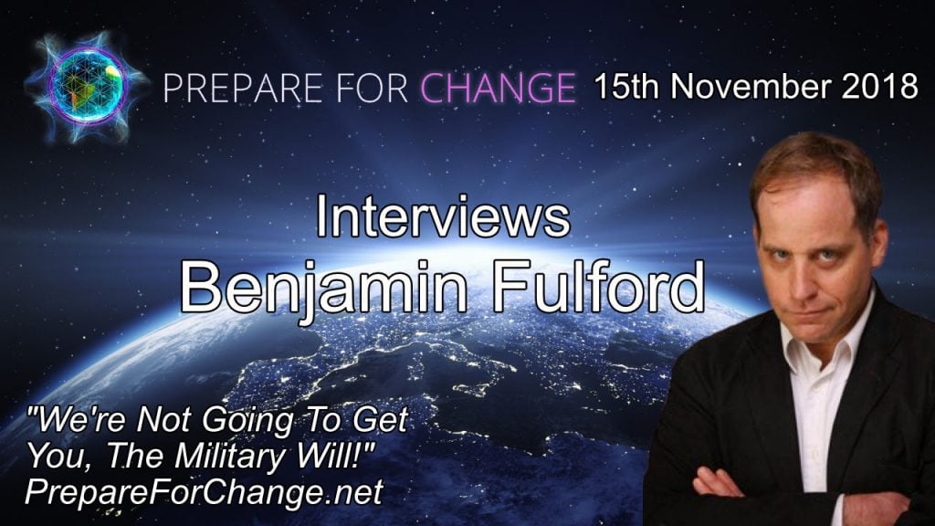 PFC Benjamin Fulford Interview Graphic We're not going to get you, the military will!