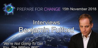 PFC Benjamin Fulford Interview Graphic We're not going to get you, the military will!