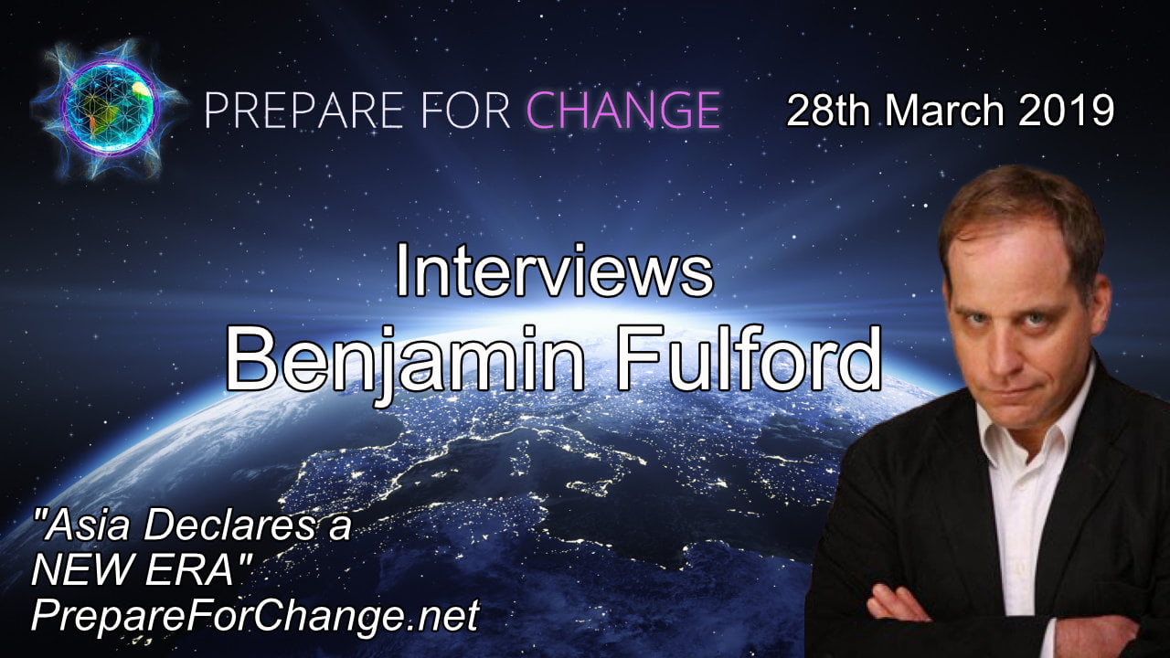 Benjamin Fulford PFC interview graphic for the 28th March 2019