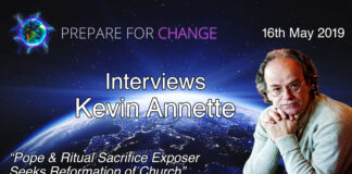 Kevin Annett Interview: Pope & Ritual Sacrifice Exposer Seeks Reformation of Church Kevin Annette Interview Graphic