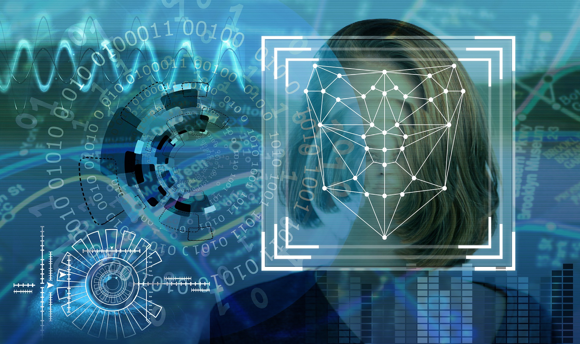 Luciferase Chain Reaction to ID2020 Face-detection-4791810_1920