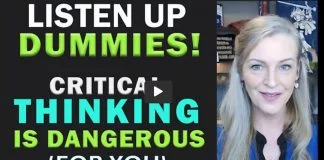 Critical Thinking Is Dangerous! Read Less to Learn More!