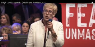 Leigh Dundas Speech – California Health and Freedom 2021