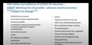 Dr Ardis Claims the FDA knew about all the adverse events and hid the documents