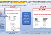 BRITISH OFFSHORE BANKING WAS FOUNDED ON IMMORAL-INHUMAN CAPITALIZATION, HUMAN TRAFFICKING, THEFT, IMPRISONMENT, SODOMY, RAPE, AND THE WHIP.