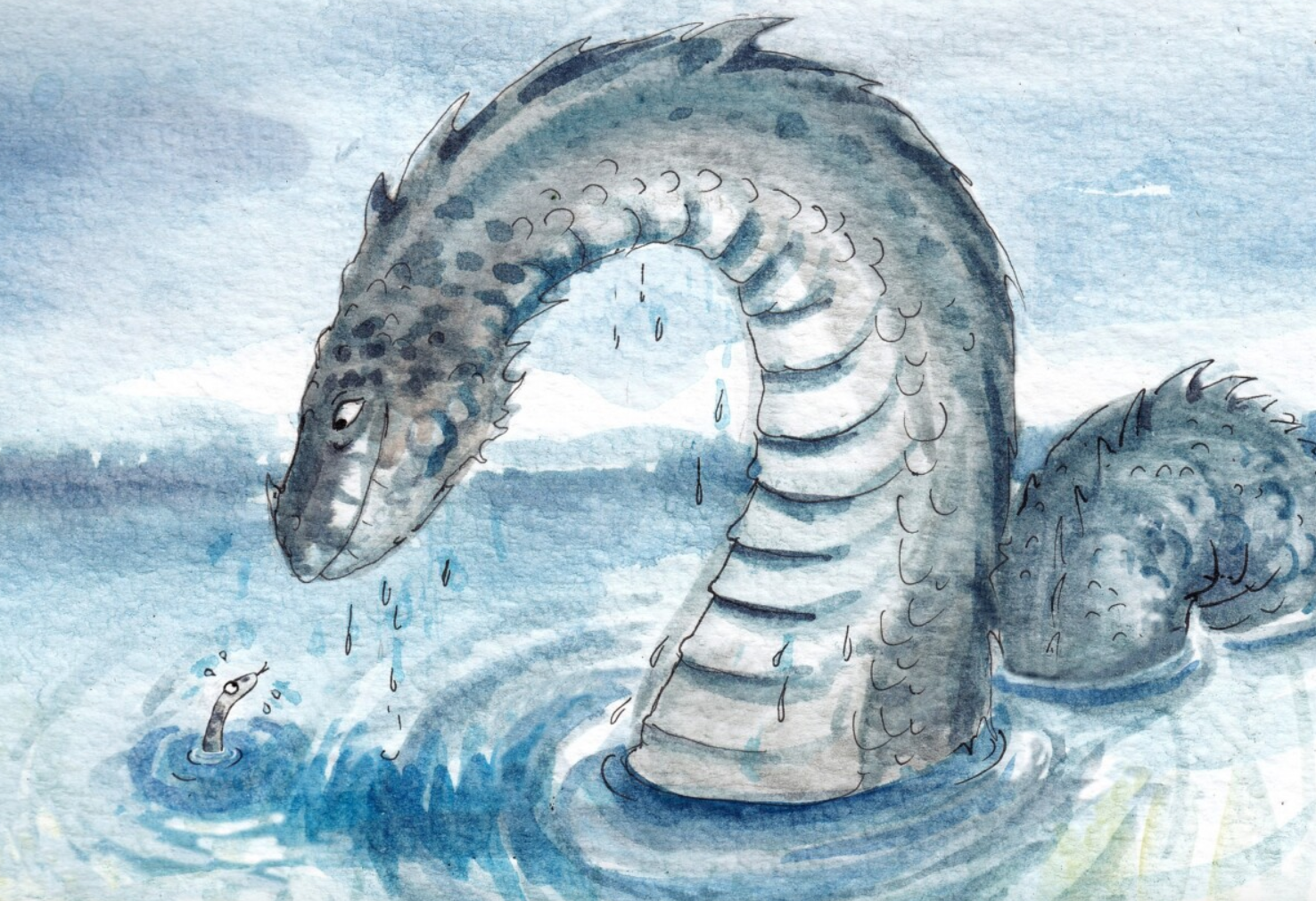 Морской змей 2023. Водные монстры. Неси Морское чудовище. Морской змей (криптозоология). Гигантский морской змей.