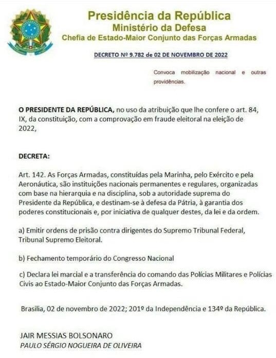 Brazil mod statement on election fraud | benjamin fulford report: octagon group in switzerland sues for peace after evelyn de rothschild dies – november 14, 2022 | banned