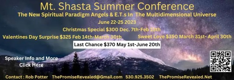 Mount Shasta Conference 2023 - Prepare For Change