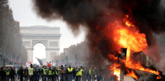 FRANCE – Now largely ignored by world media.