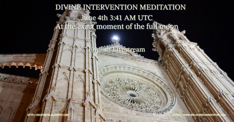 Livestream meditation ( Divine Intervention Meditation)