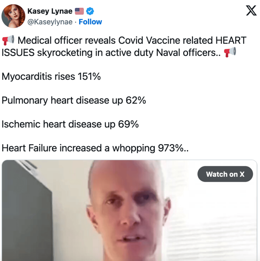 US Navy Medic Reveals Surge in HeartRelated Issues Among Military