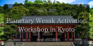 Official notes: “Planetary Wesak Activation” Cobra Workshop in Kyoto 3rd May 2025(Planetary Situation, Wesak, Holy Grail, Emerald Ray/Light, Stellar families, Order/Brotherhood of the Star…)