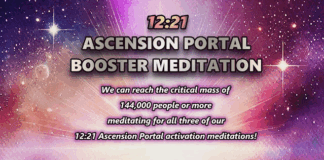 Reminder: July 29th at 1:11 AM UTC Booster Meditation for the 12:21 Ascension Portal Activation
