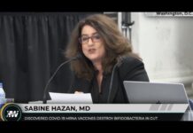 COVID Cartel Round Table – Dr. Sabine Hazan Presentation