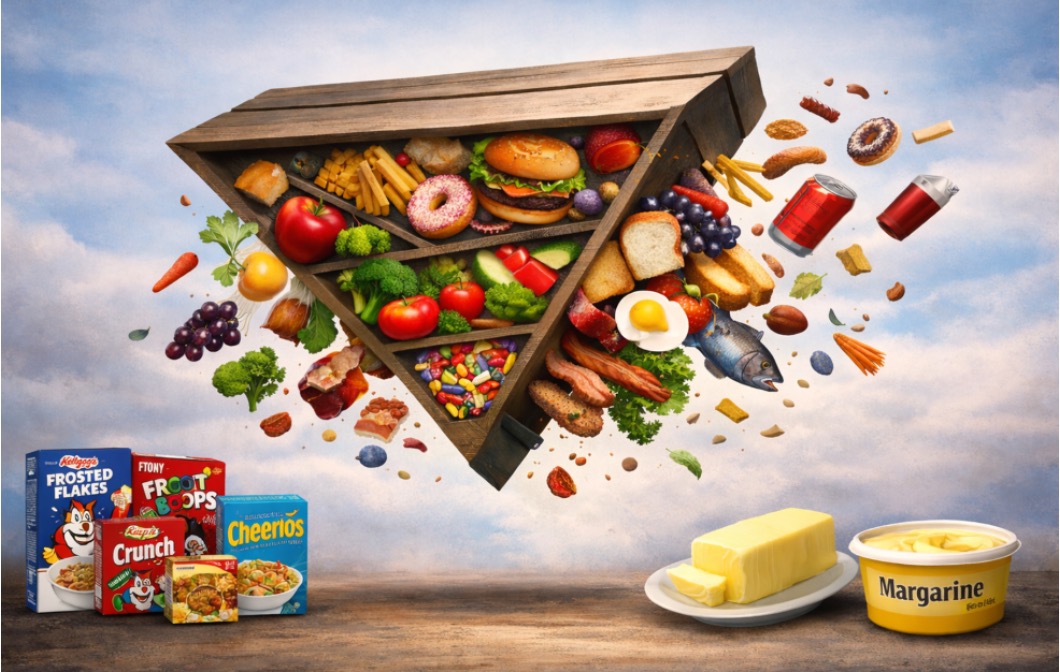 flipping the food pyramid ChatGPT jan 8 2025