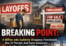 Breaking Point: A Million Jobs Suddenly Disappear, Foreclosures Rise 32 Percent, And Some Americans Are Now Facing $1,000 Power Bills