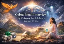 Email Interview Cobra/”Universe Earth Library” February 27th, 2026(China, Stones/Minerals, Planetary Situation, Energies/Cosmos, The Event…)