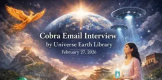 Email Interview Cobra/”Universe Earth Library” February 27th, 2026(China, Stones/Minerals, Planetary Situation, Energies/Cosmos, The Event…)