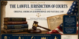 The Lawful Jurisdiction of Courts Under Original American Jurisprudence and Natural Law