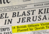 The Beginning of Zionist Jewish Terrorism