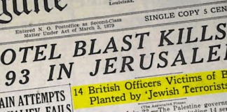 The Beginning of Zionist Jewish Terrorism
