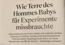Trafficking of Children for Research