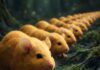58 generations of cloned mice from one donor collapse after 1,200 animals with success rate falling to 0.6% and final generation dying within one day