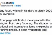 Fauci Files: A Megalomaniacal Egomaniac Milking Covid For Everything It’s Worth