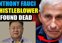 COVID Scientist Found Dead Days Before Testifying Against Anthony Fauci’s Depopulation Agenda