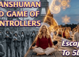 TRANSHUMANISTIC 3D End Game For Controllers And Escaping To 5D